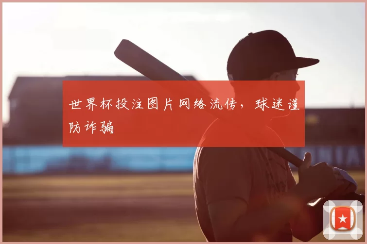世界杯投注图片网络流传，球迷谨防诈骗